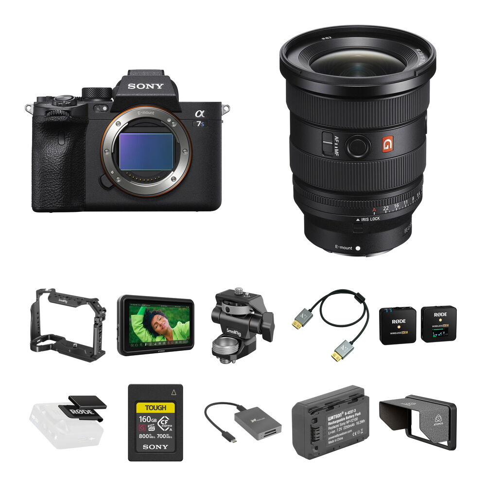 

Беззеркальная камера Sony a7S III Mirrorless Camera with 16-35mm f/2.8 II Lens and