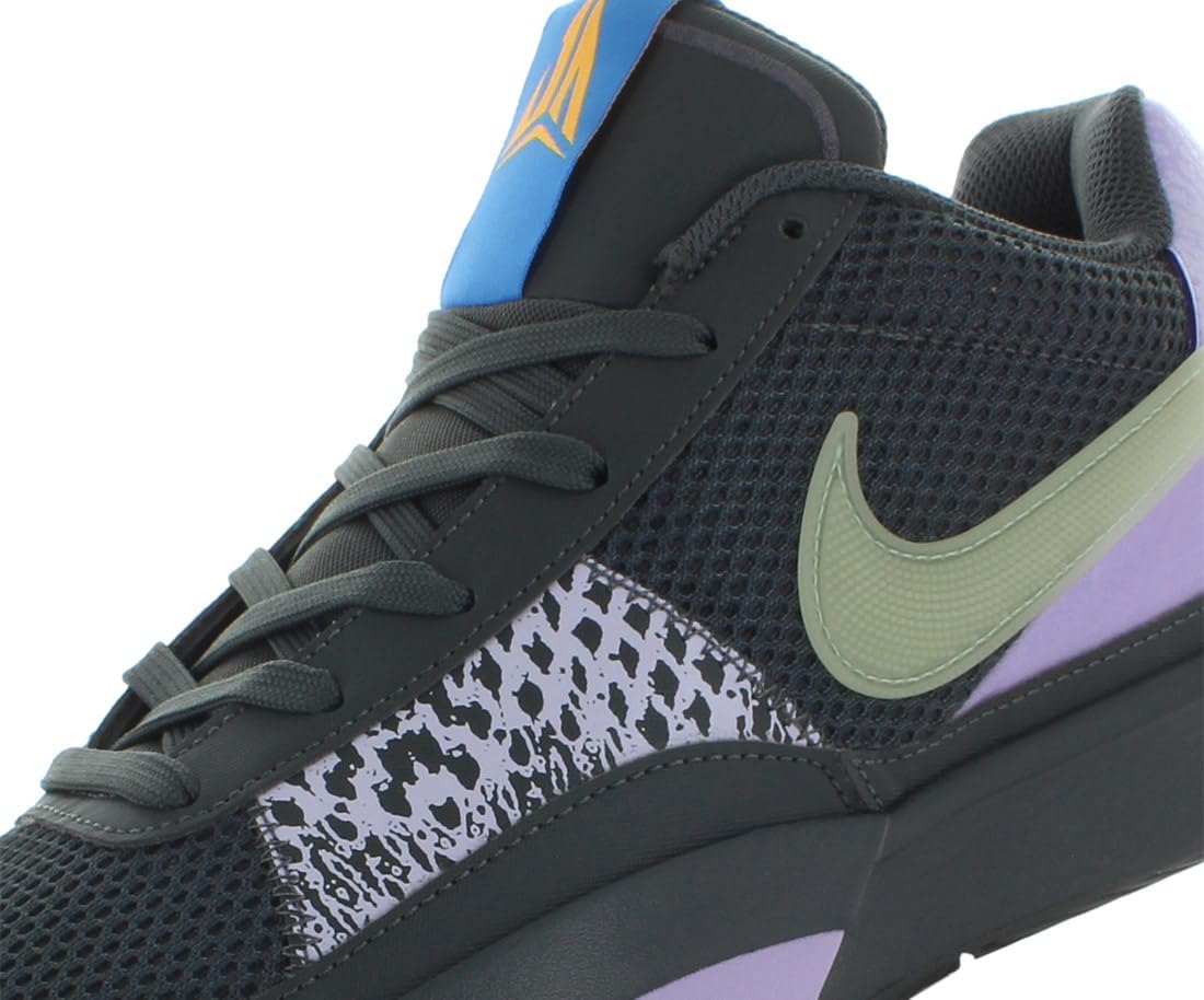 Кроссовки Nike Ja 1 унисекс, голубой/серый/сиреневый/светло-голубой — фото 3