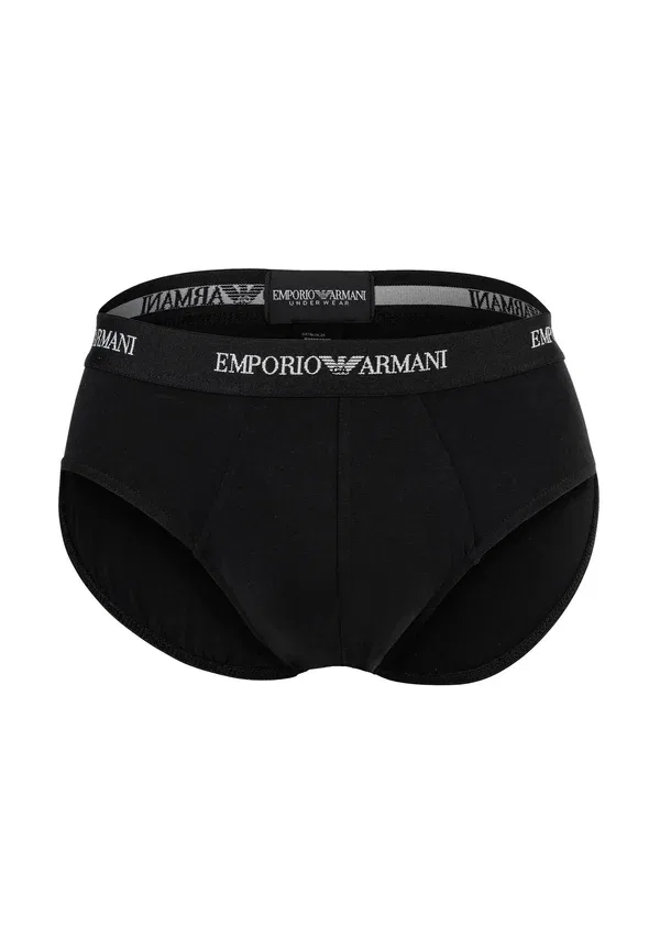 Трусы 3 шт, Emporio Armani, белый/армани синий/черный — фото 3