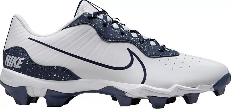

Мужские бейсбольные бутсы Nike Alpha Huarache Keystone 4 RM, белый/темно-синий