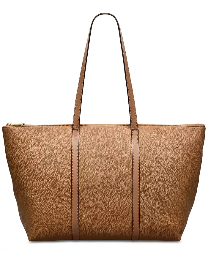 

Литровая сумка-шоппер Lynton Close Extra Large с кожаной застежкой-молнией Radley London, белый