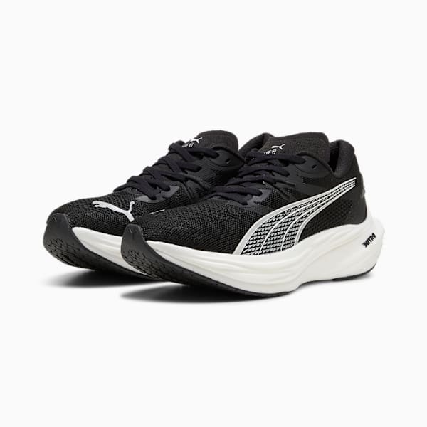Мужские кроссовки для бега по шоссе Deviate Nitro 3 Puma, черный — фото 4