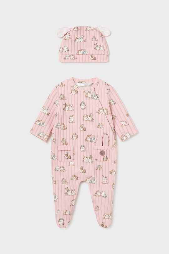 

Детские комбинезоны Mayoral Newborn, розовый