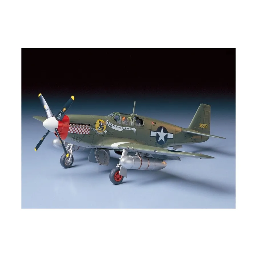 

Североамериканский P-51B Мустанг, Military Aircraft Models (1:48) (Tamiya)