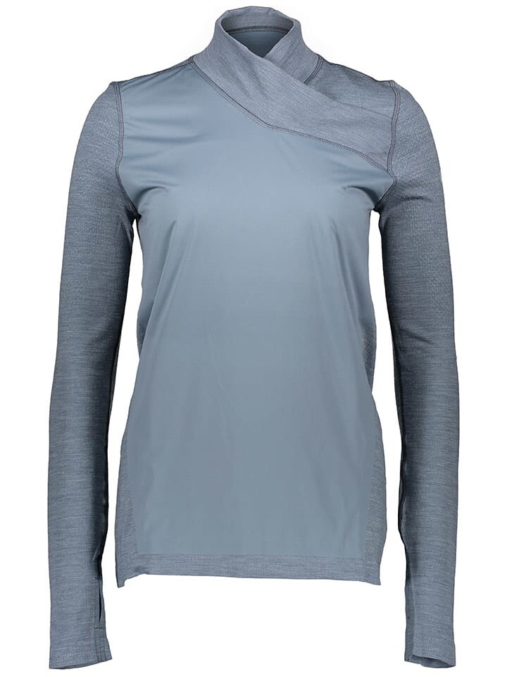 

Функциональная рубашка asics Laufsshirt Matarun Warm, серый