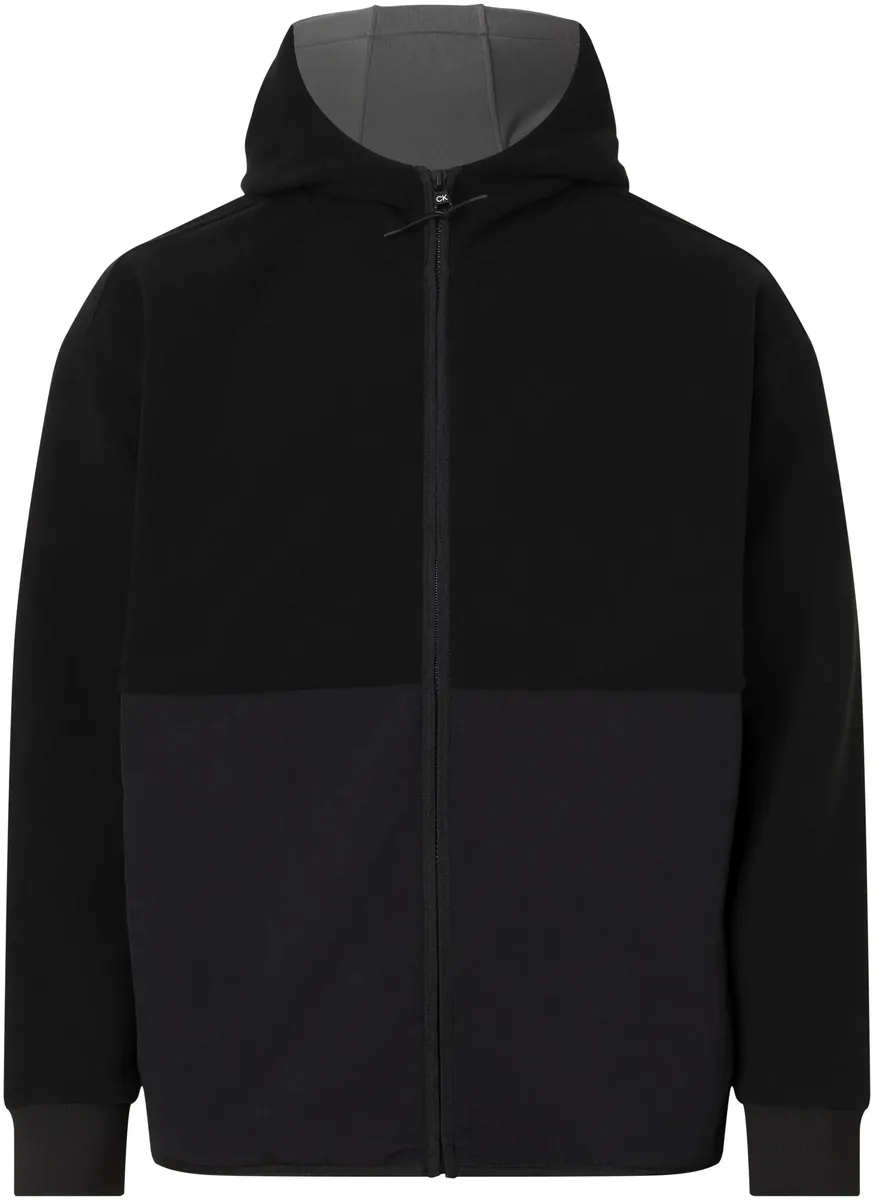 

Флисовая куртка Calvin Klein "BONDED FLEECE ZIP HOODED JACKET", цвет Ck Black