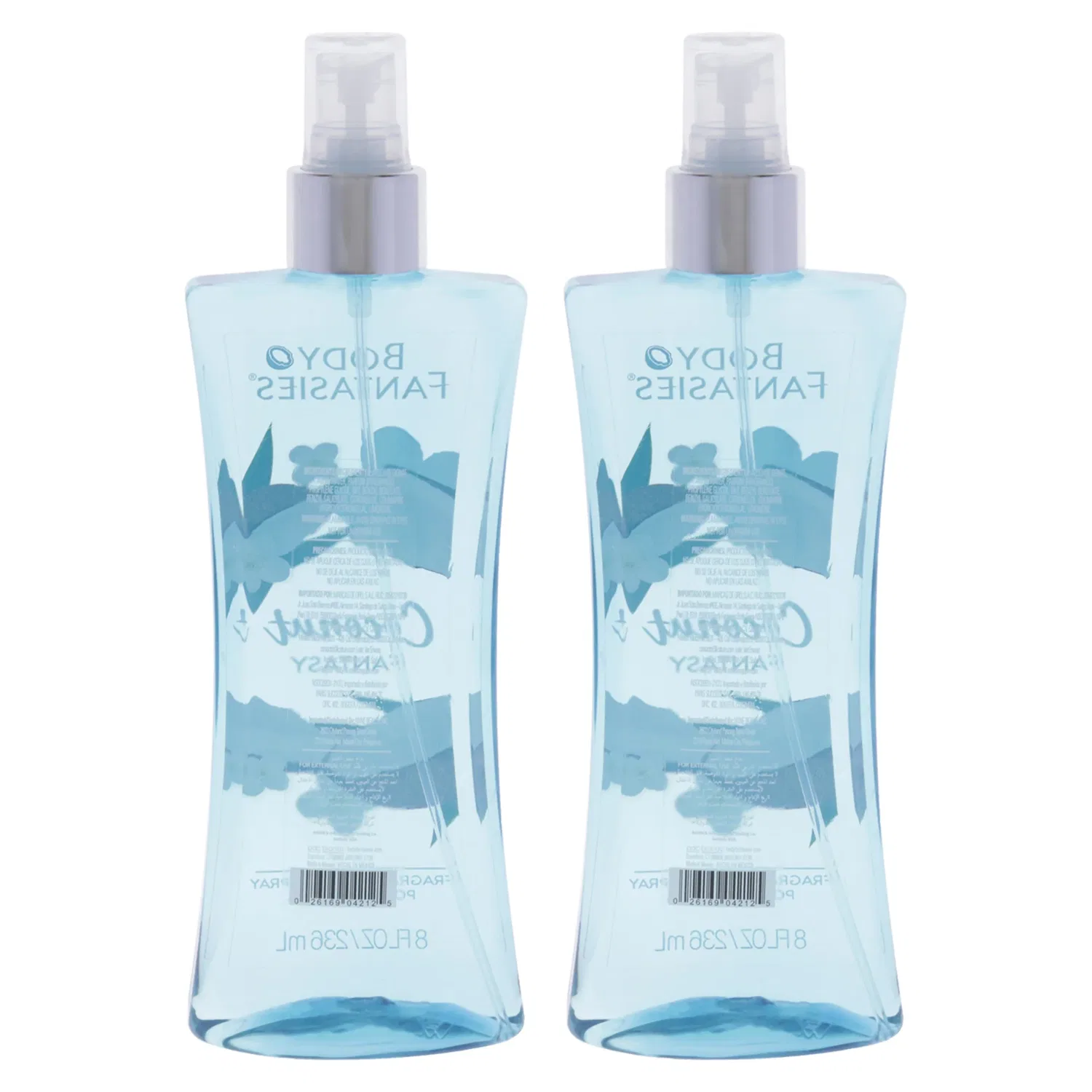 Спрей для тела Coconut Fantasy от Body Fantasies для женщин - 237 мл - упаковка из 2 штук, 8.0 Oz — фото 2