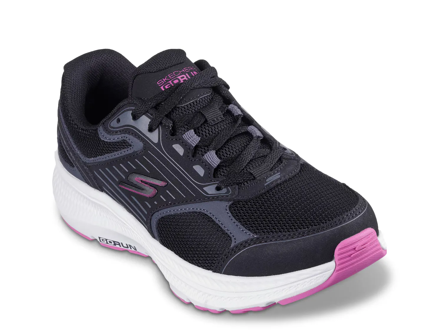 

Кроссовки Go Run Consistent 2.0 Advantage Running Shoe Skechers, черный/розовый