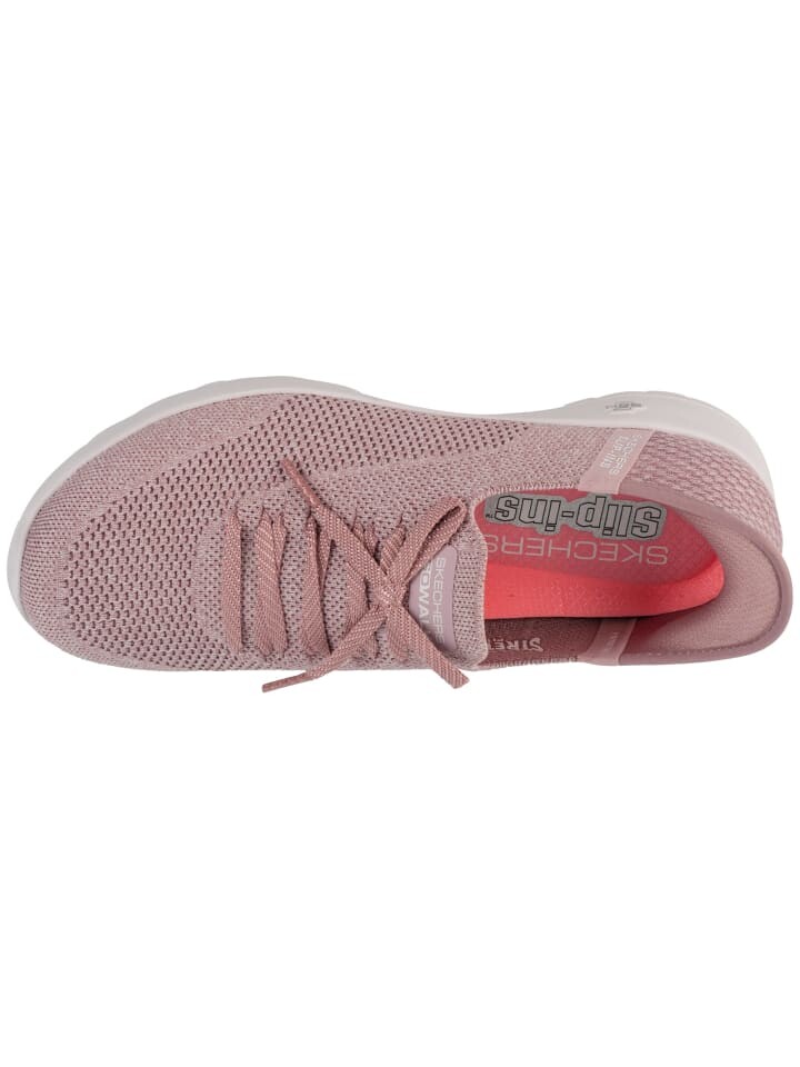 Низкие кроссовки Skechers Slip Ins Go Walk Joy Abby, розовый — фото 3