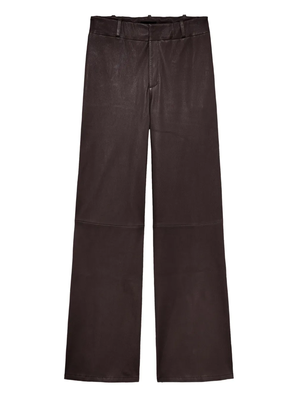 

Прямые брюки с поясными петлями Arma, коричневый