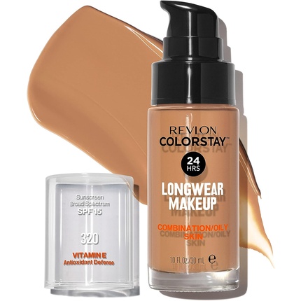 

Revlon Colorstay Тональный крем для комбинированной и жирной кожи, 30 мл, настоящий бежевый