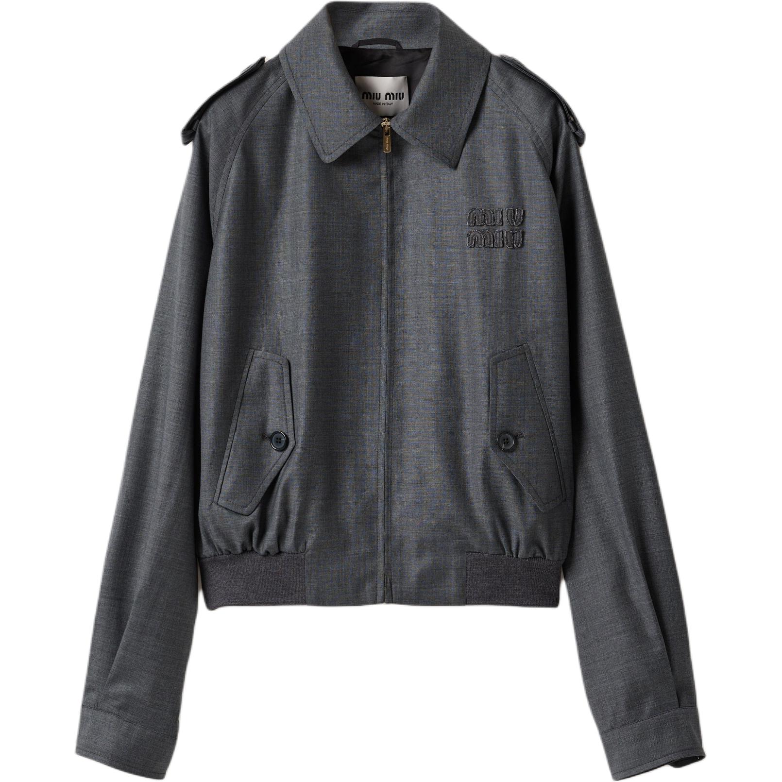 

MIU MIU Серое женское пальто, Gray