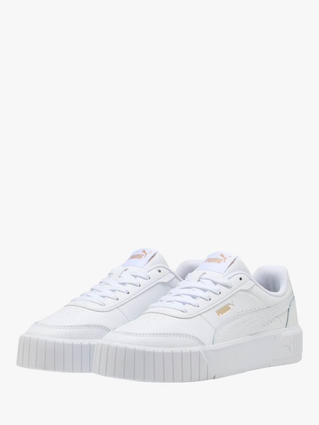 Тренеры Carina Mia со шнуровкой PUMA, White — фото 2