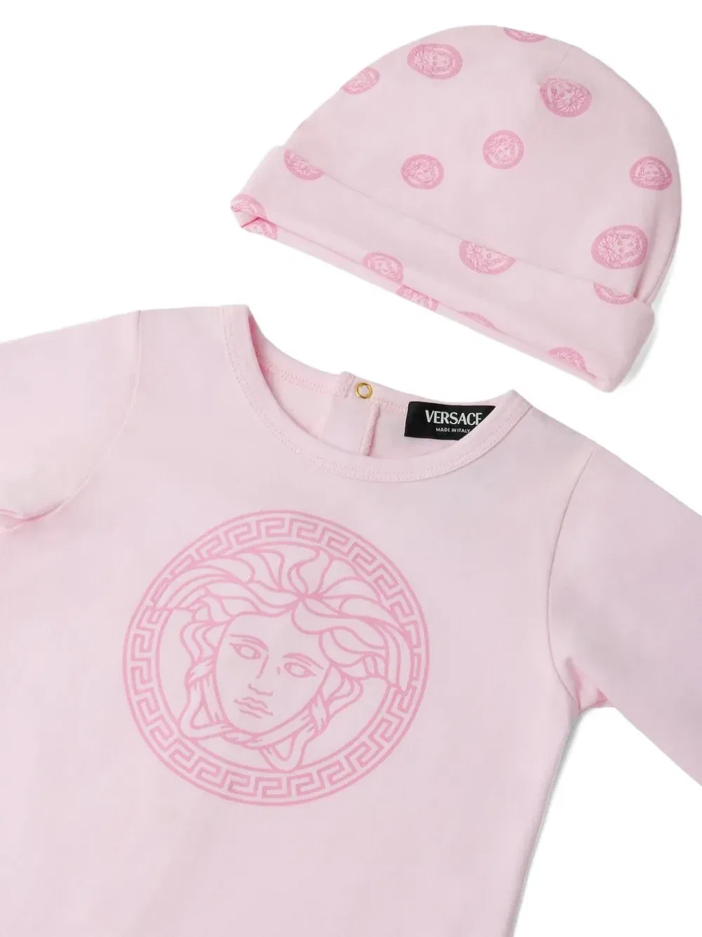 Пижама Medusa Dots Versace Kids, розовый — фото 3