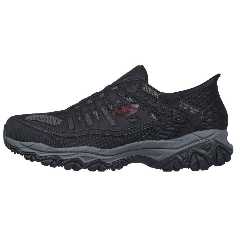 

Skechers Низкие повседневные туфли After Burn, черные, мужские