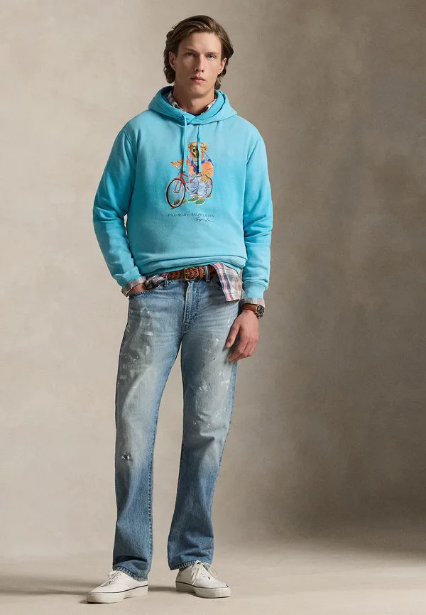 Толстовка polo bear Polo Ralph Lauren, Perfect Turquoise-Summer Bear — фото 2