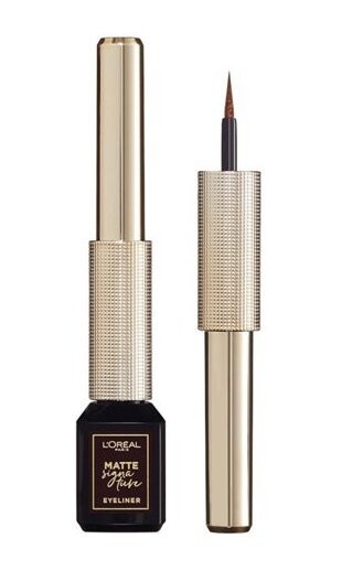 

Подводка для глаз 03 Marron, 1 шт. L'oreal Paris, Matte Signature, L'oréal Paris