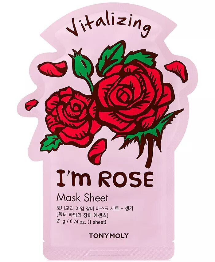 

Тканевая маска I'm Rose - (Витализирующая) Tonymoly