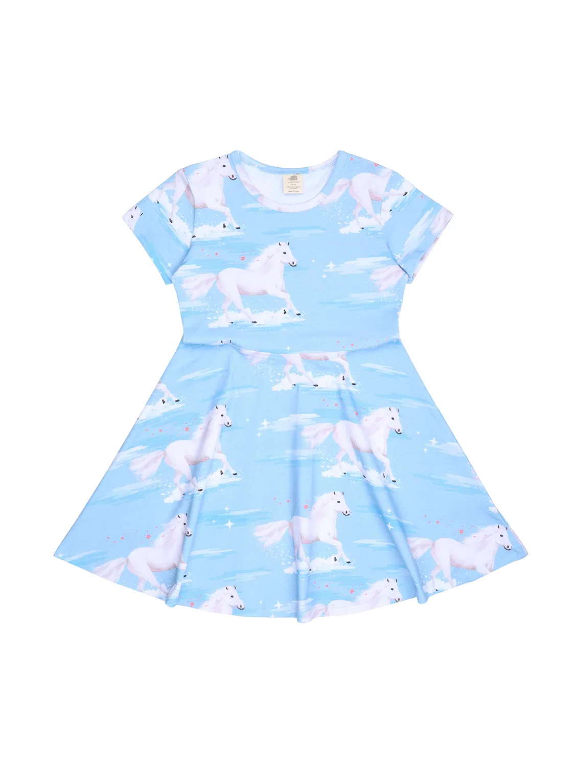 Платье 'White Horses' Walkiddy, Blue