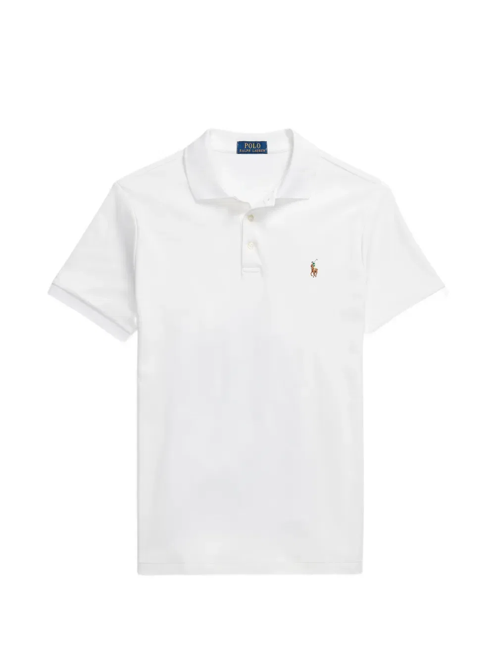 Рубашка-поло с коротким рукавом Polo Ralph Lauren, белый