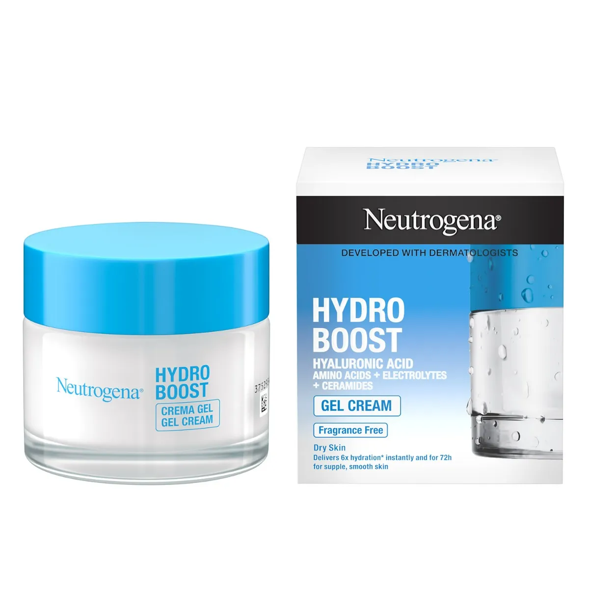 

Neutrogena Hydro Boost Увлажняющий гель-крем для лица 50 мл для сухой и чувствительной кожи