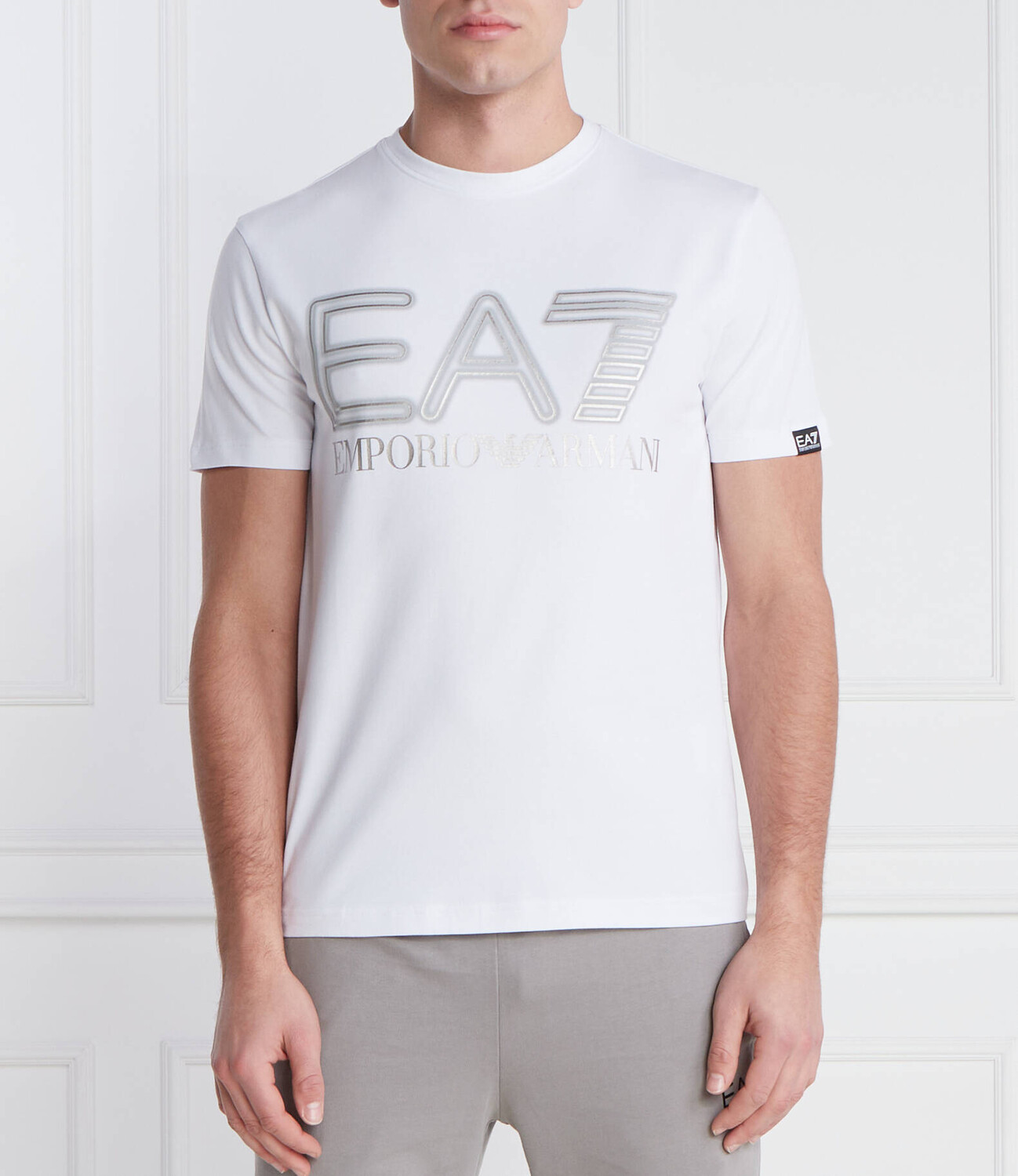 

Футболка EA7 Regular Fit, белый
