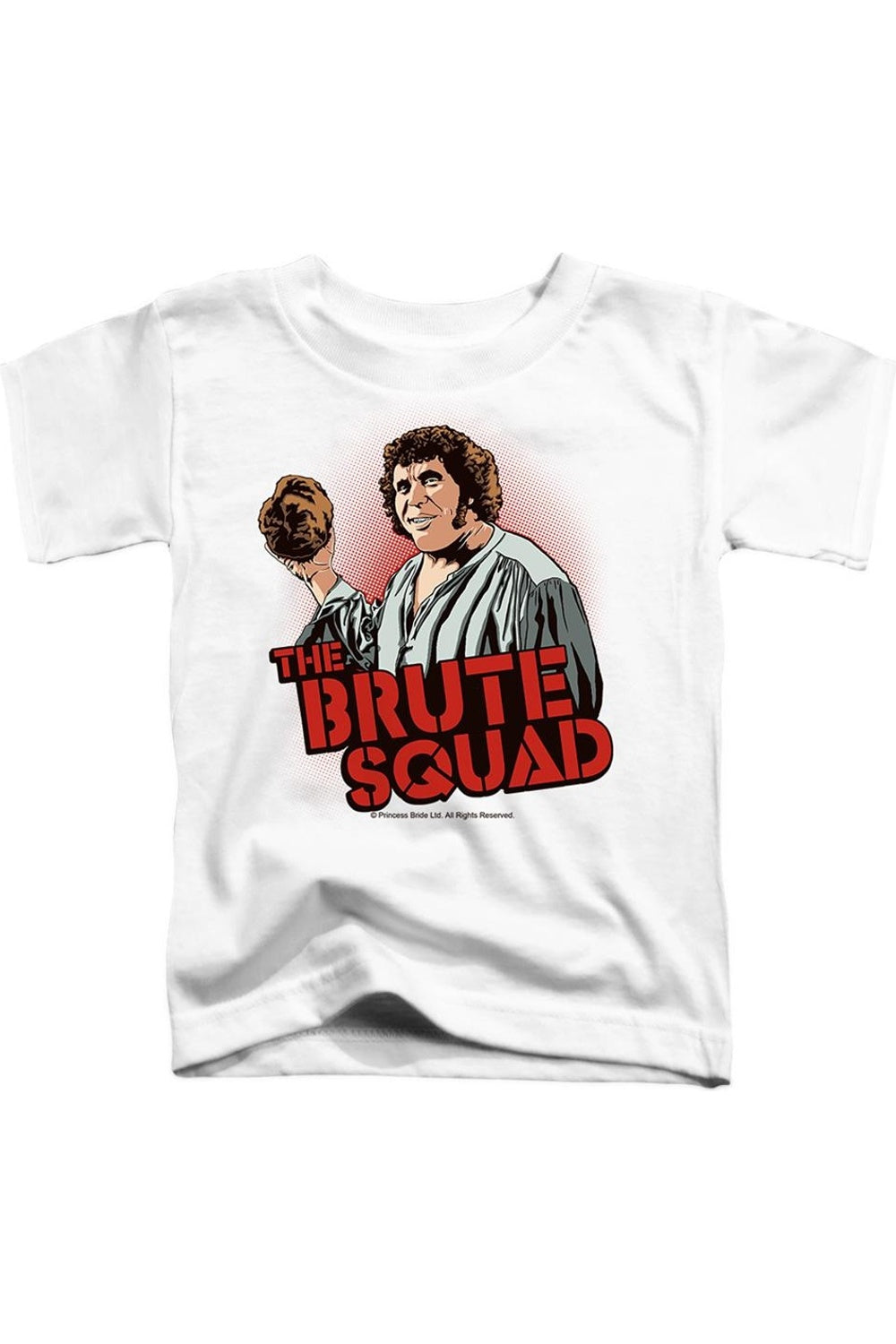 

Футболка с коротким рукавом "Brute Squad" из "Принцессы-невесты" для детей Gildan, белый