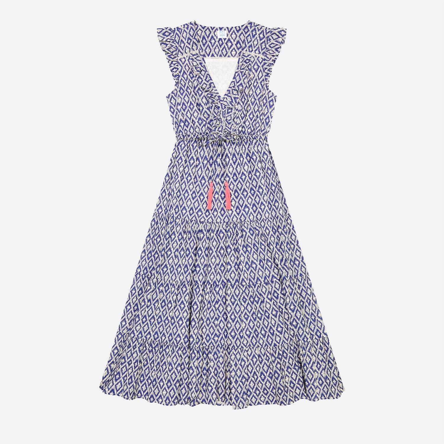 

Платье макси Жизель Mer St. Barth, синий