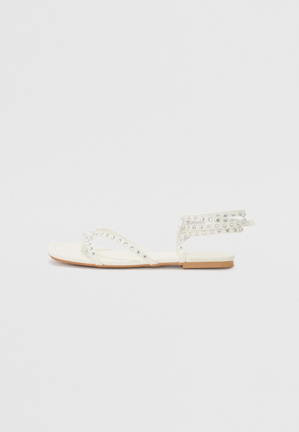 Сандалии с манжетой на щиколотке T-bar sandals Even&Odd, белый