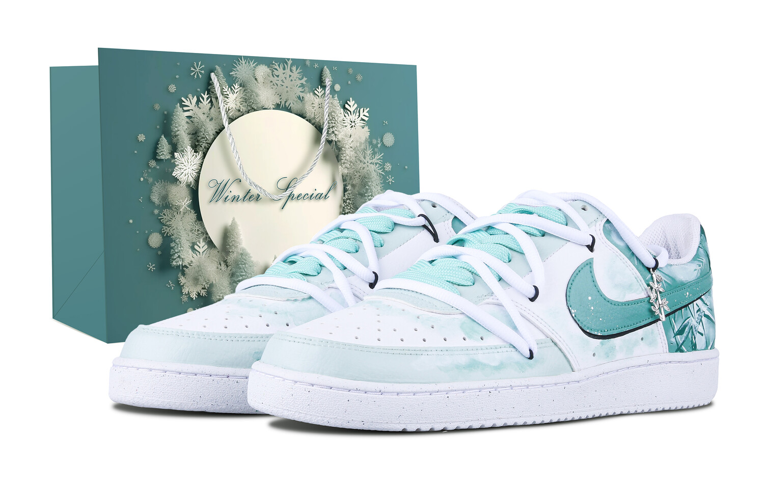 

Мужские кроссовки для скейтбординга Nike Court Vision 1, White
