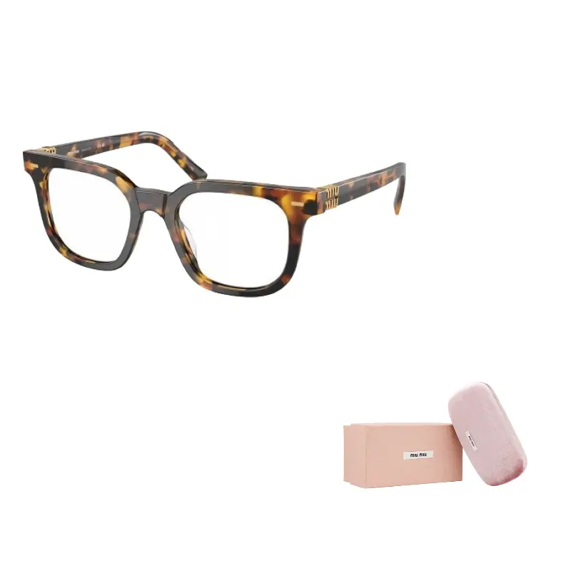 

MIU MIU Очки с квадратной оправой, Tortoiseshell