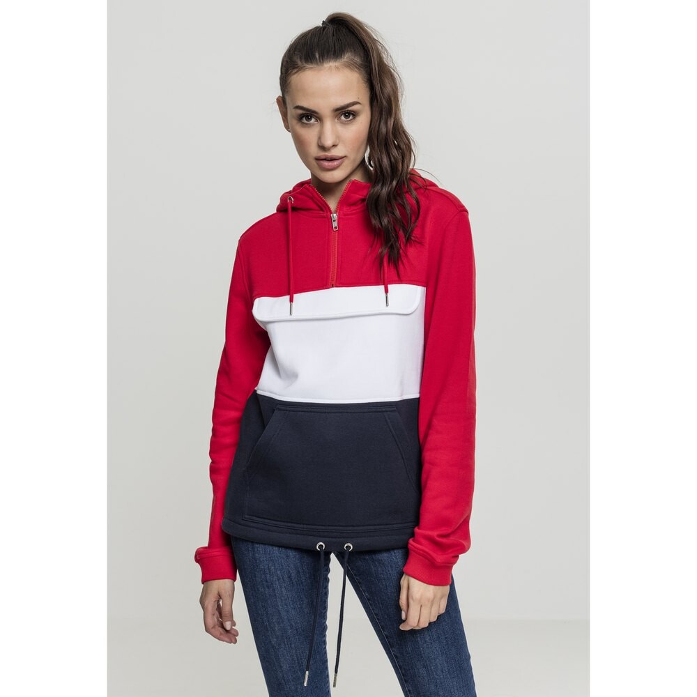 

Толстовка Urban Classics Sweater Over, красный