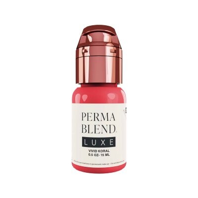 

Perma Blend Luxe, Пигмент для перманентного макияжа губ, яркий коралл, 15 мл