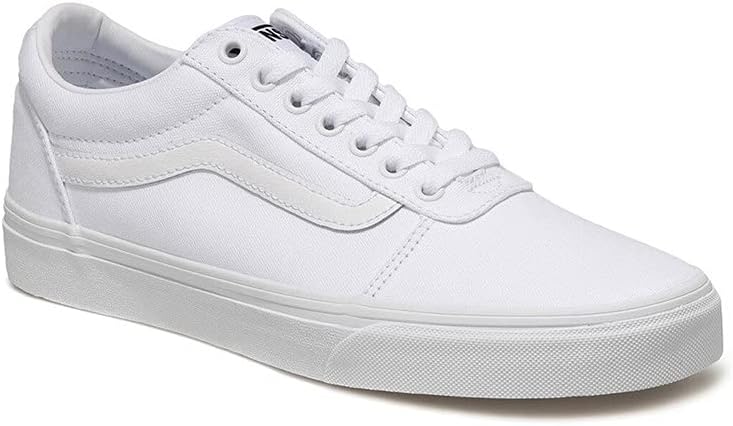 Vans мужские кроссовки Ward, Canvas White/White, 9 — фото 4