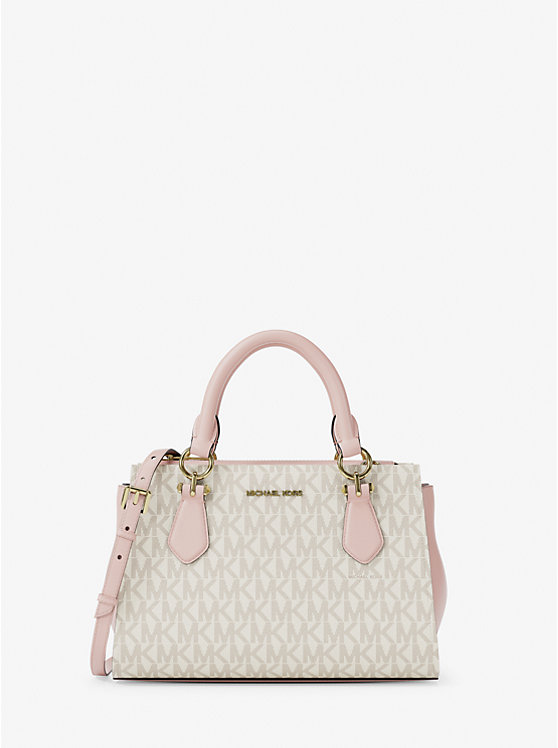 

Маленькая сумка-мессенджер с фирменным логотипом Мэрилин Michael Kors, розовый