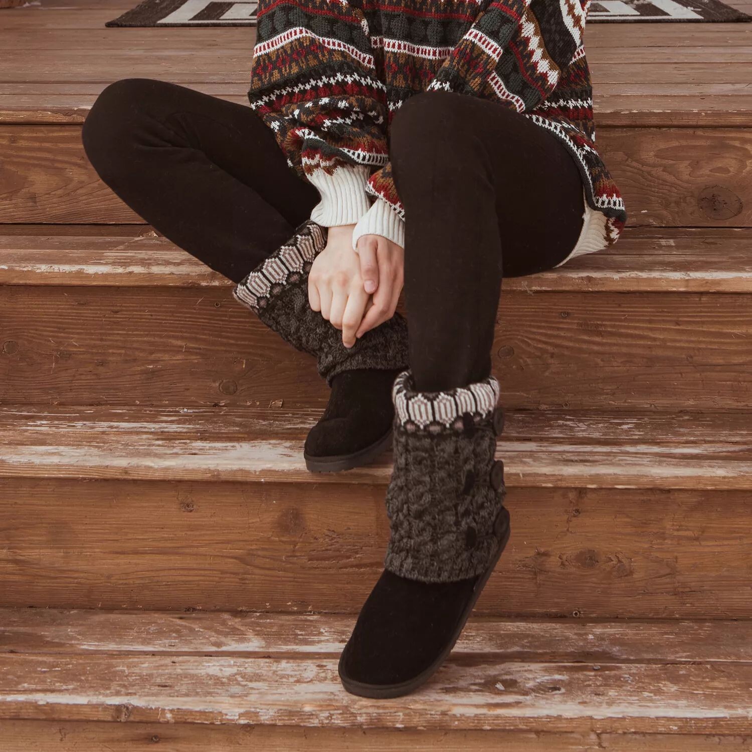 

MUK LUKS Женские тапочки Cheryl MUK LUKS