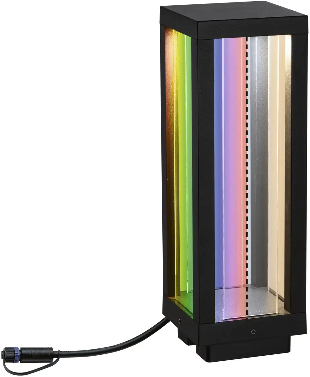 

Светодиодный садовый светильник Paulmann "Outdoor Plug & Shine Classic Lantern 30 ZigBee IP44 RGBW", 1 лампа, ZigBee IP44 RGBW Высота: 30,0 см., цвет anthrazit