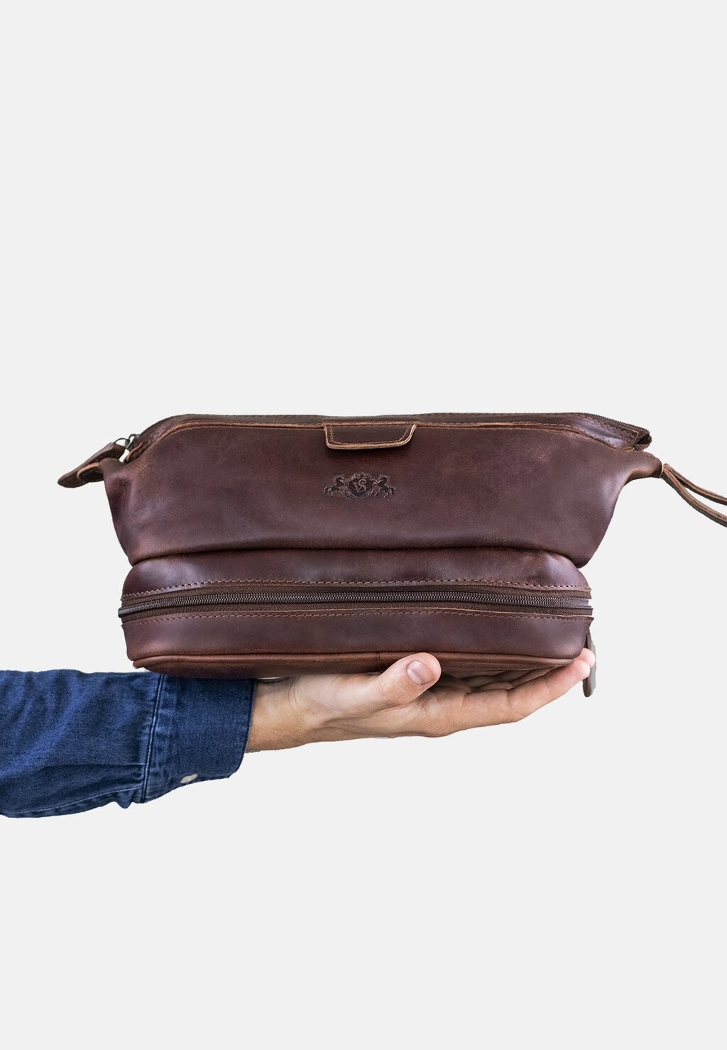 

Косметичка XL BEAUTY CASE NOTTINGHAM SID & VAIN, цвет braun-cognac