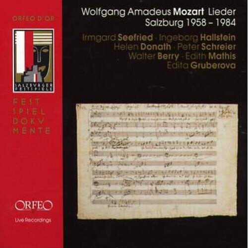 

CD диск Mozart / Seefried / Werba: Lieder