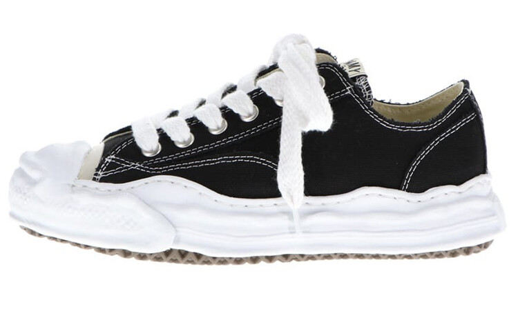 Mihara Yasuhiro Hank OG Sole Suede Low Черный Белый