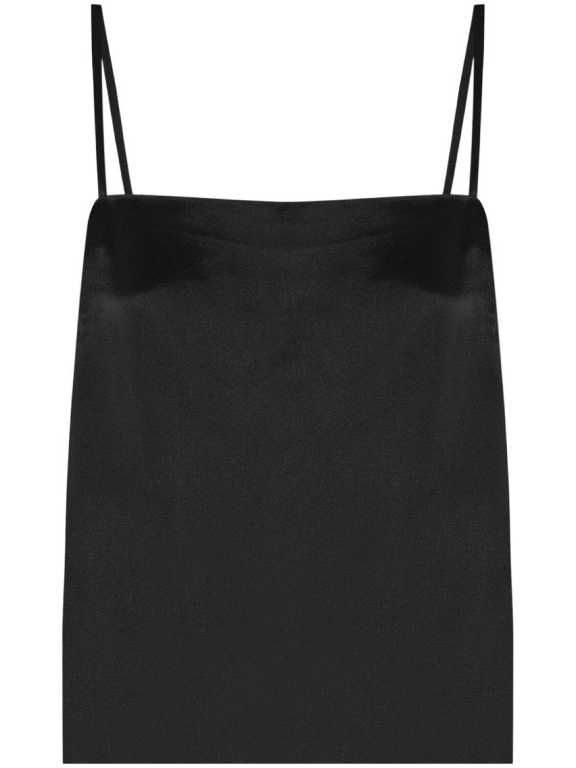 

A.P.C. атласный топ без рукавов, черный