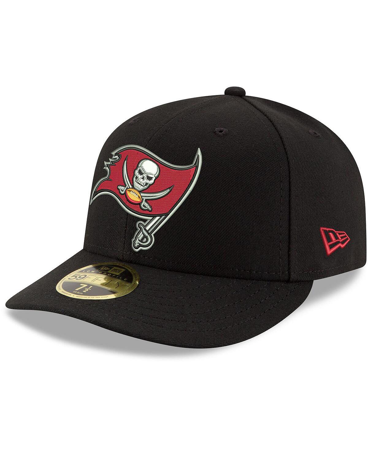 

Мужская черная бейсболка Tampa Bay Buccaneers Omaha Low Profile 59FIFTY приталенная командная кепка New Era