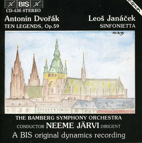 

CD диск Dvorak / Janacek / Jarvi / Bamberg S.O.: Ten Legends Op59