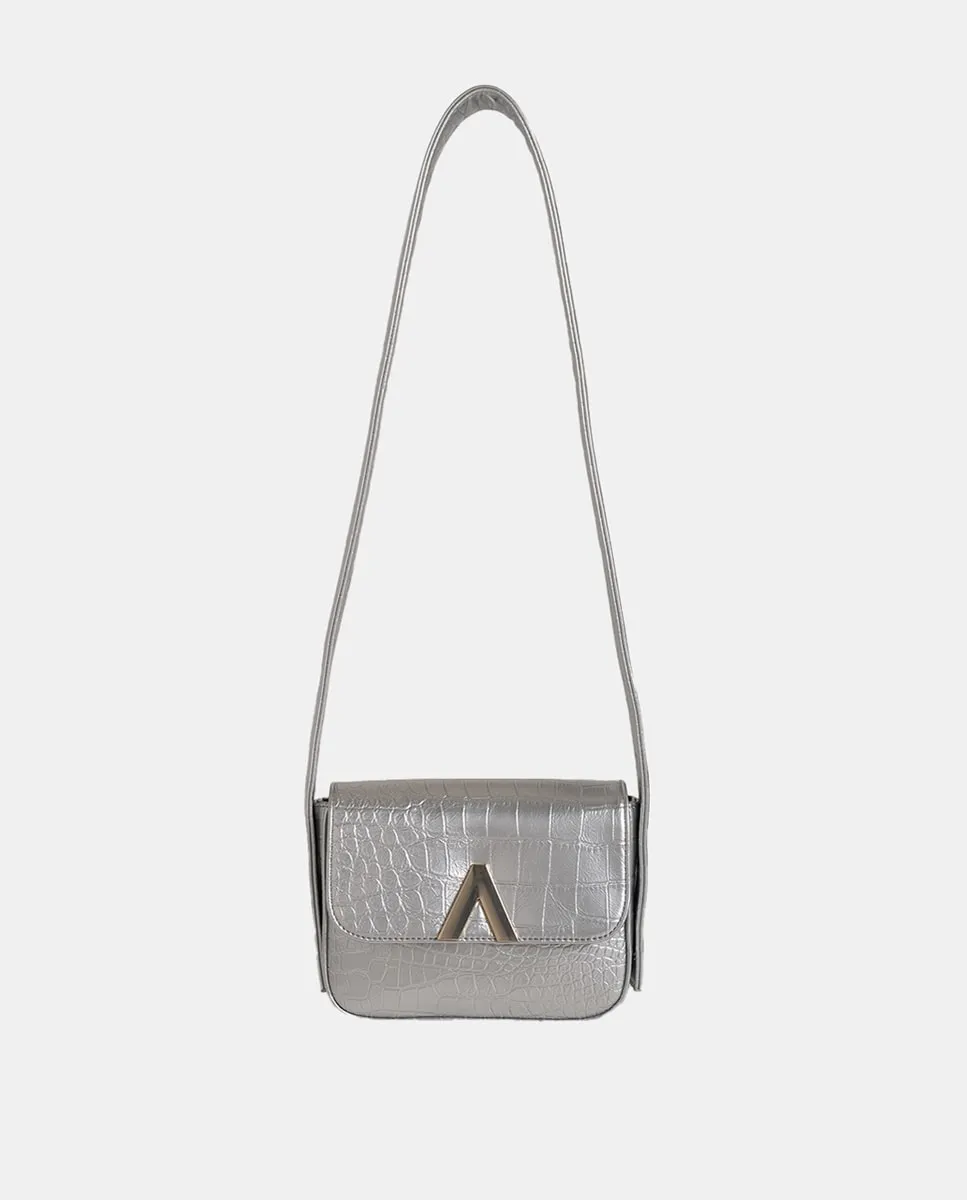 

Регулируемая сумка через плечо ETNA It's Lava, серебряный