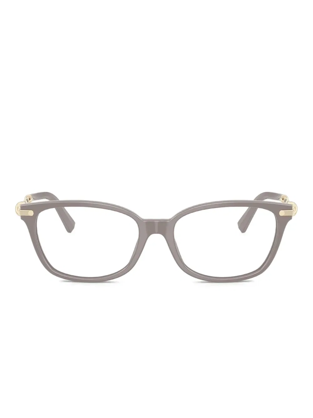 Очки в прямоугольной оправе Tiffany & Co Eyewear, серый