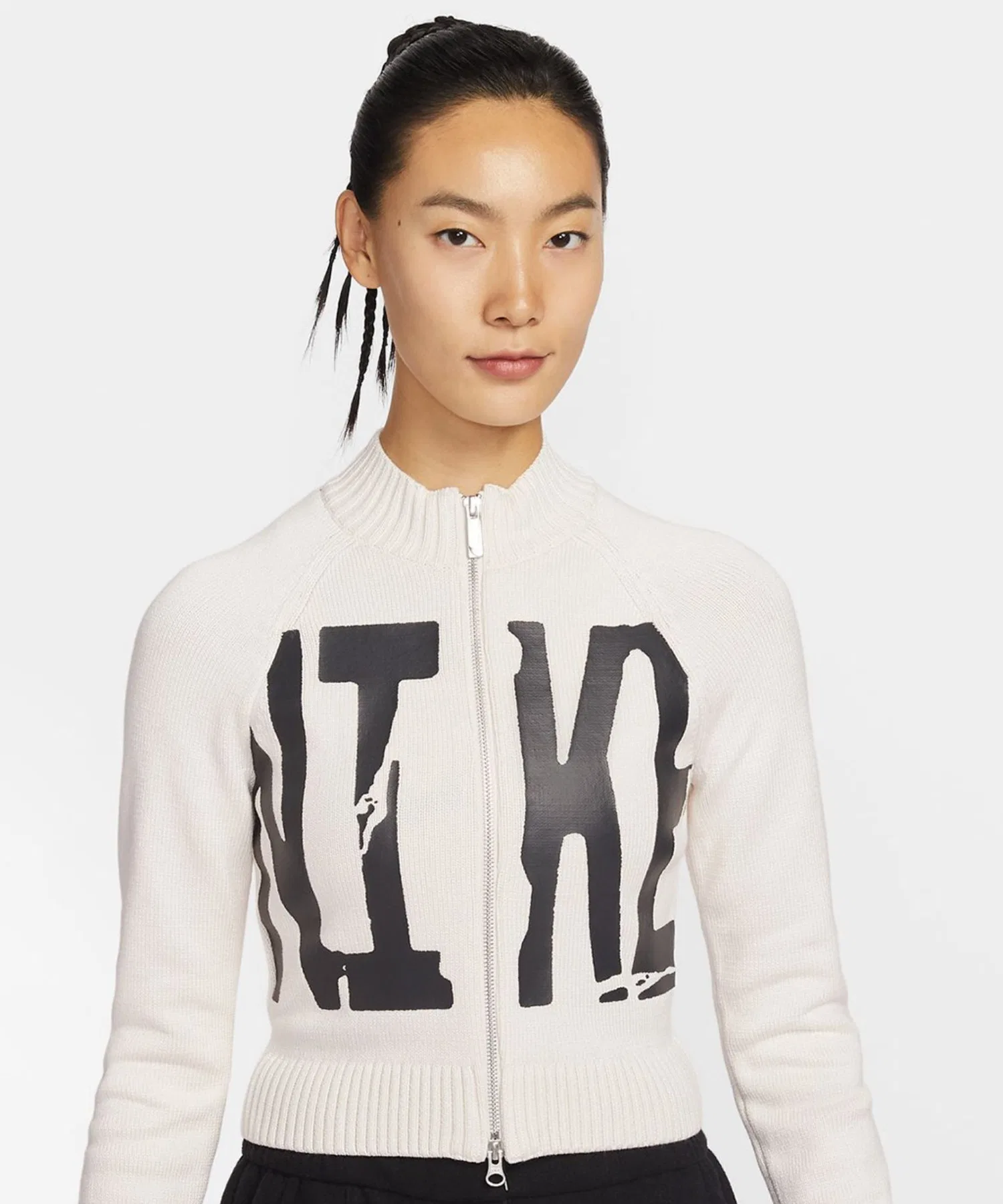 Свитер NIKE AS W NSW STREET GRAPHIC FZ / Женский свитер Nike Street Graphic с полной застежкой-молнией [SP]