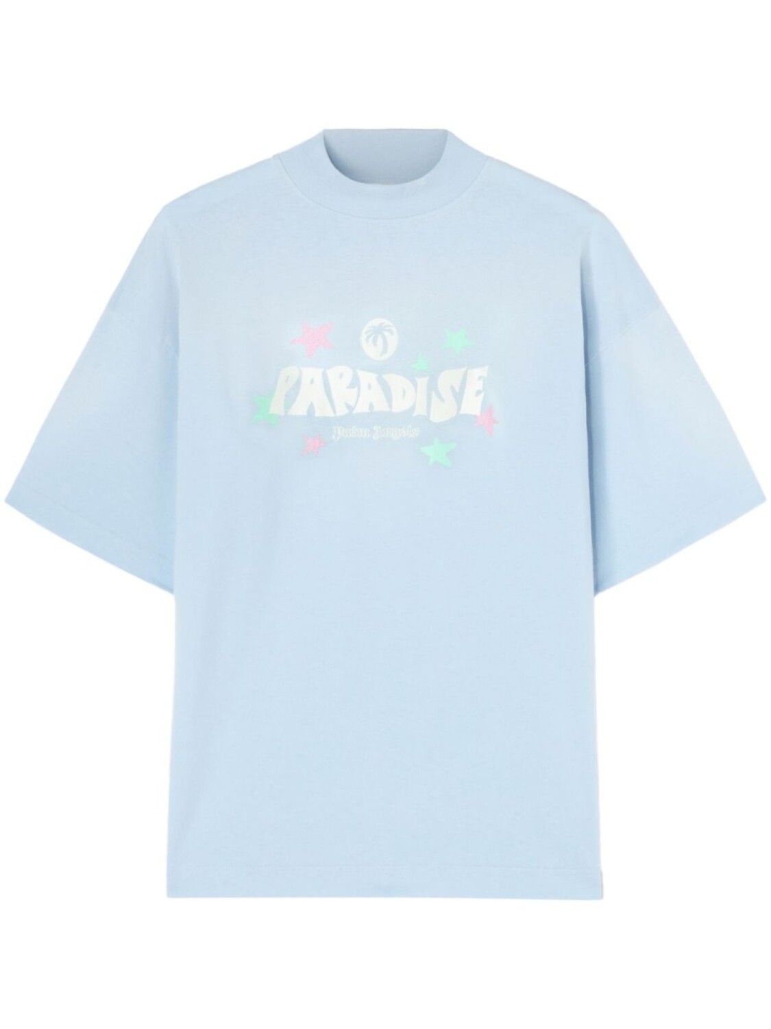 

Palm Angels футболка Paradise Palm, синий