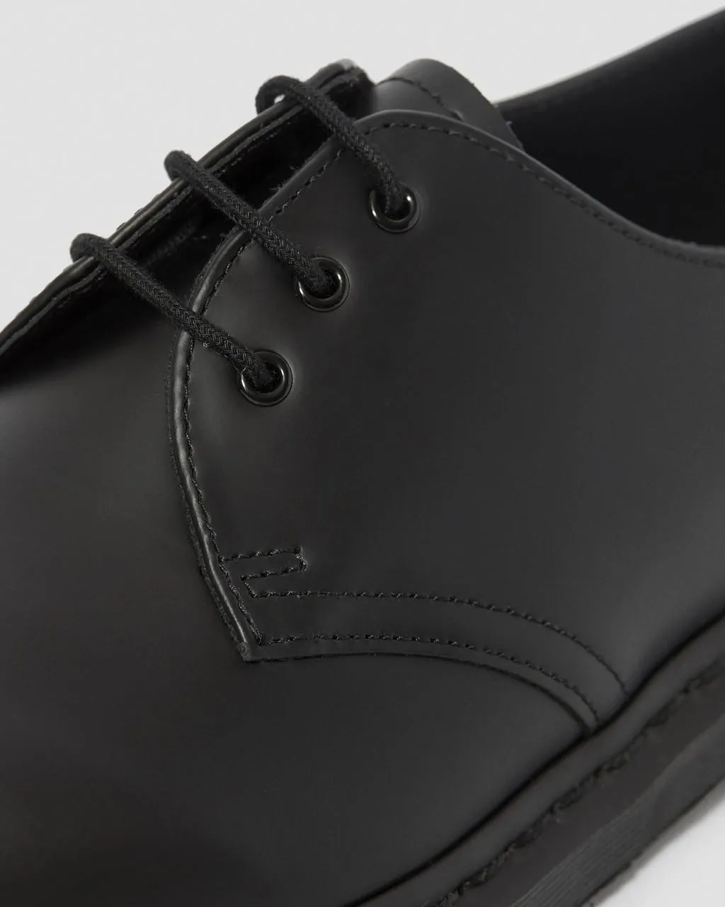Туфли-оксфорды кожаные Dr. Martens 1461 Mono, черный — фото 3