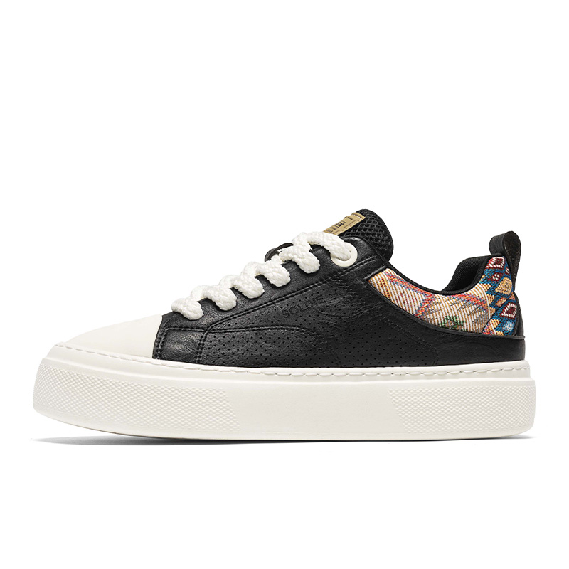 

OFFER-AITR Айтр устойчивые к истиранию дышащие низкие скейтбордские кроссовки мужские черные со скрытым клином, цвет Black (Hidden Wedge)