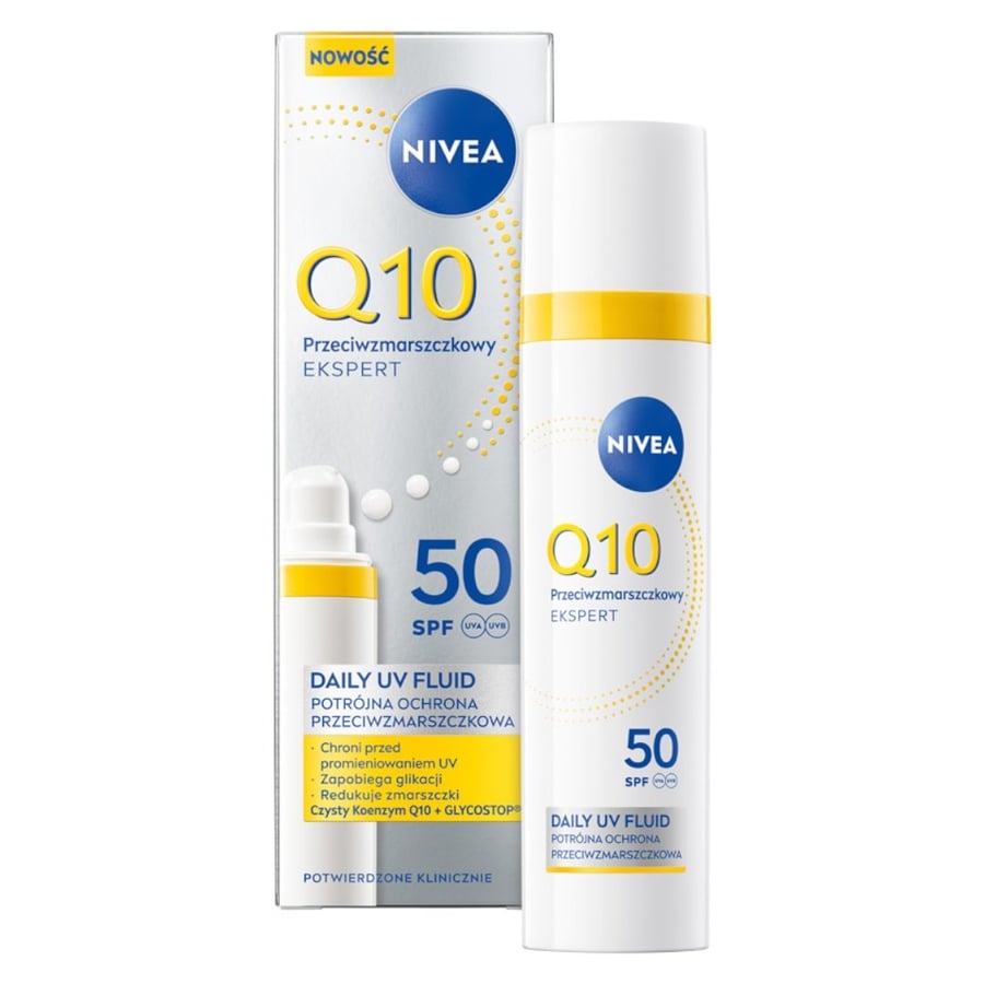 

Nivea Q10 Anti-wrinkle Expert daily UV fluid SPF50 40 мл